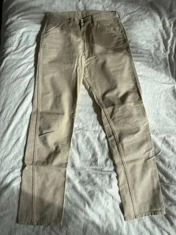 60s 랭글러 카츠라기 블루벨 사선 벨 사일런트 스티치