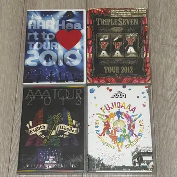 AAA 라이브 DVD 4매 세트