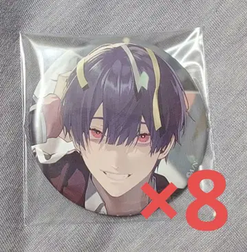 니지산지 쿠츠하 캔뱃지 8개 세트