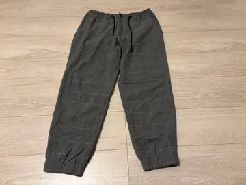 [ BOYCOTT ] 그레이 체크 무늬 팬츠