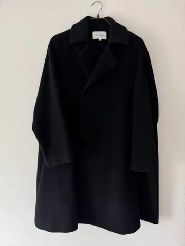 엔폴드 울 코트 블랙 사이즈 36