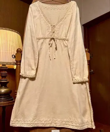 70s 80s 유럽 프랑스 빈티지 구제 의류 앤티크 자수 원피스