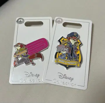 주토피아 닉 주디 핀즈 2개 세트