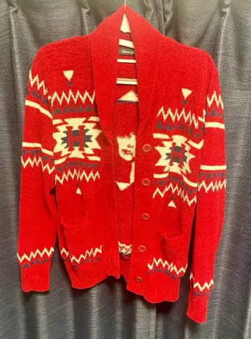 HYSTERIC GLAMOUR 레드 가디건