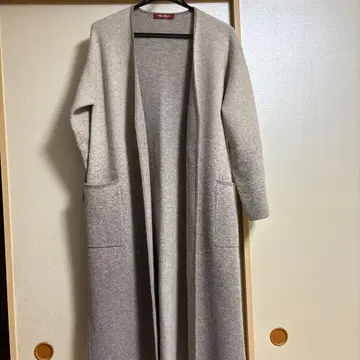 그레이 롱 코트 새상품