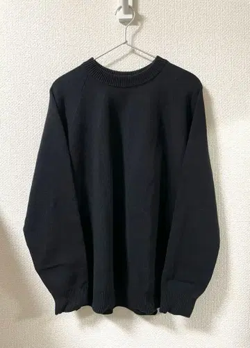 매뉴얼 알파벳 니트 (블랙/사이즈 1)