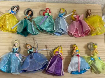 디즈니 프린세스 키링