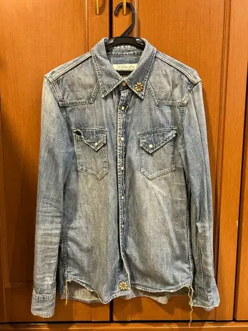 레미 레리프 데님 셔츠