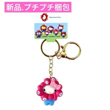 EXPO2025 간사이 만박 미야쿠미야쿠 산리오 입체 키링 키티