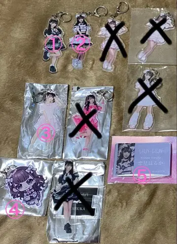 코이보시 하루카 아크링 키링 아크릴 스탠드 논픽션 길길