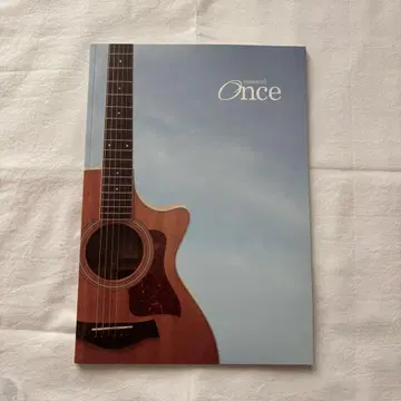 뮤지컬 Once 팜플렛