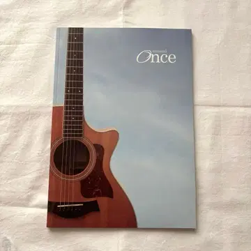 뮤지컬 Once 팜플렛