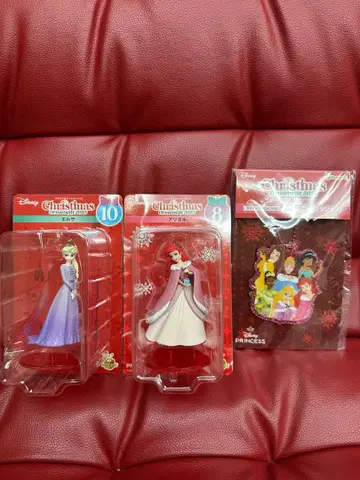 디즈니 프린세스 크리스마스 피규어 세트