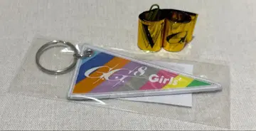 Girls2 페넌트 키 + 5주년 6주년 은색 테이프