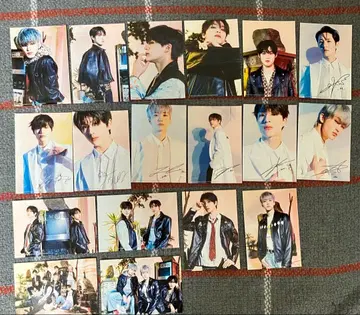 NCT DREAM 랜덤 브로마이드 훼미리마트 프린트 란브로 사인 포함