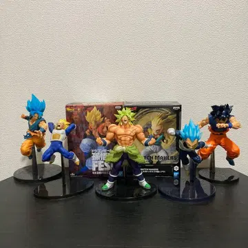 드래곤볼 피규어 7개 세트 묶음 판매