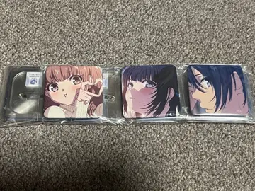 나기아스 x 쿠마노시 응원 크라우드 펀딩 10주년 스퀘어 캔뱃지 세트