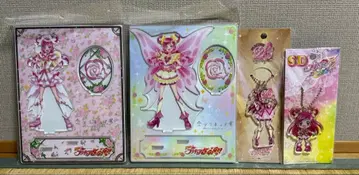 전 프리큐어전 20주년 큐어 드림 아크릴 스탠드 아크릴 키체인 세트