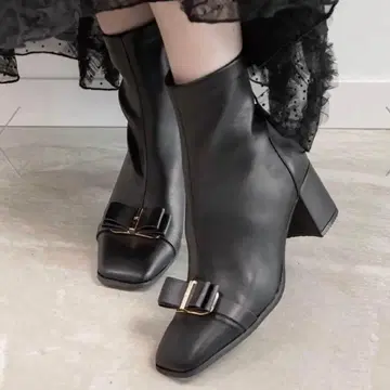 RANDA 스트레치 리본 부품 숏부츠