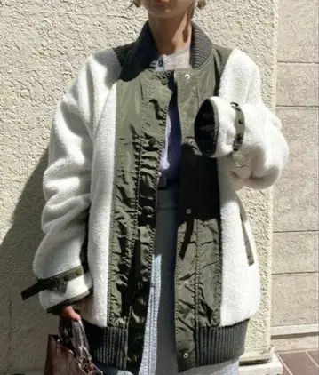 AMERI KNIT BOA BLOUSON