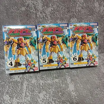 미니프라 넘버원 합체 시리즈02 테가소드 3종 미개봉 새상품