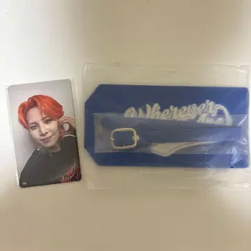 JO1 카와시리 렌 러기지 택 트레이딩 카드 포함