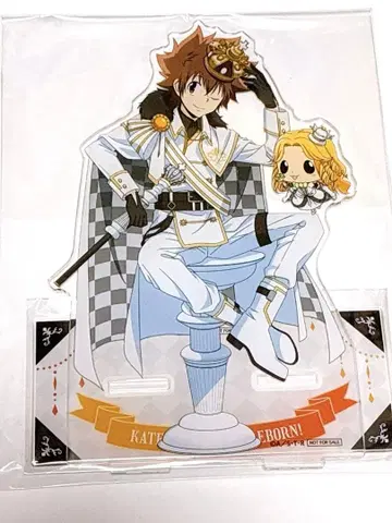 가정교사 히트맨 REBORN! 럭키 캔뱃지 사와다 츠나요시 아크릴 스탠드