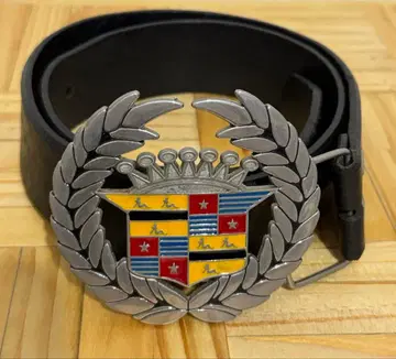 WINS HOUSE 가죽 벨트 & 캐딜락 버클