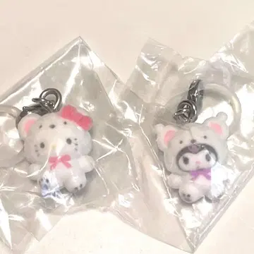 산리오 후와후와 스노우 메지루시 액세서리 쿠로미 키티