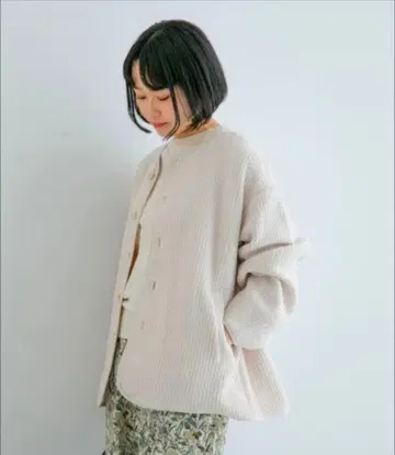 [ 새상품 ] URBAN RESEARCH DOORS 퀼트 노카라 자켓