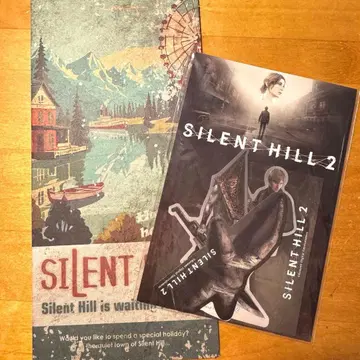 SILENT HILL2 스티커 팜플렛
