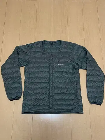 mont-bell 스페리오 다운 라운드넥 자켓 다크 그린 S