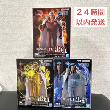 원피스 THE 출항 LOGIA - 사카즈키 쿠잔 볼사리노 - 3종 세트