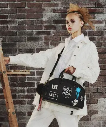 더블 스탠다드 다이아컷 데님 셔츠