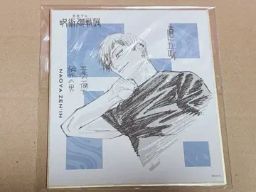 주술회전 전시회 주술회전 사멸회유 색지 컬렉션 색지 젠인 나오야