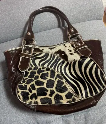 MAMUZ 애니멀 프린트 토트백