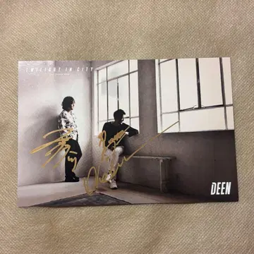 [ 친필 사인 ] DEEN 엽서