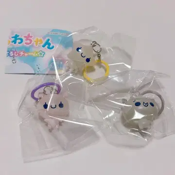 푸쿠푸쿠 아와와짱 콜롱토 클리어 메지루시 참 3종 세트