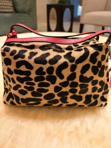 GIANNI CHIARINI 레오파드 아리파 숄더백