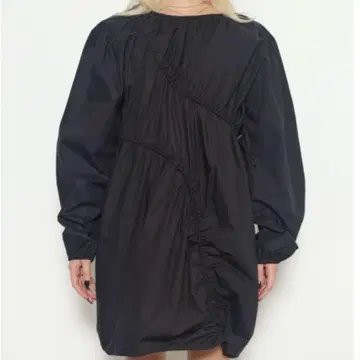 LAGUA GEM DROST GATHER 미니 원피스