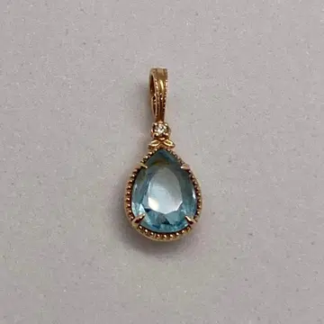 agete 참 아쿠아 마린과 다이아몬드