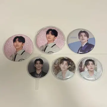 SEVENTEEN 조슈아 캔뱃지 6개 일괄
