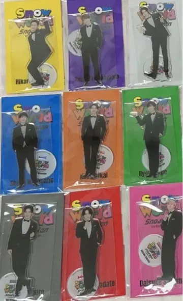 SnowMan 스노와 아크릴 스탠드