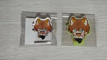 가루마니 카레시 트레이딩 미니 아크릴 피규어 스티커 시라카와 슈지