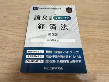 논문 대책 1권만으로 경제법 제3판