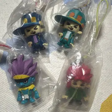 죠죠 빵손 웍스 마스코트 4점