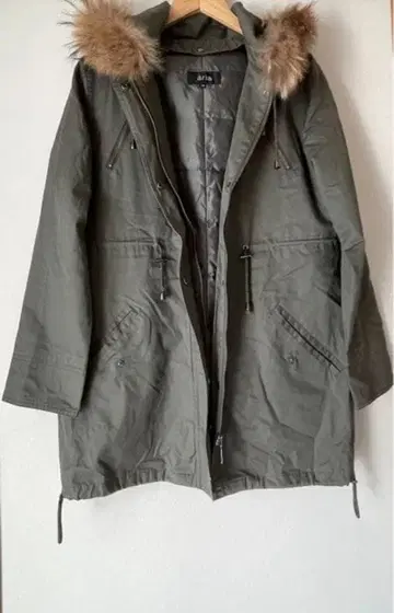 aria 모즈 코트 퍼 포함