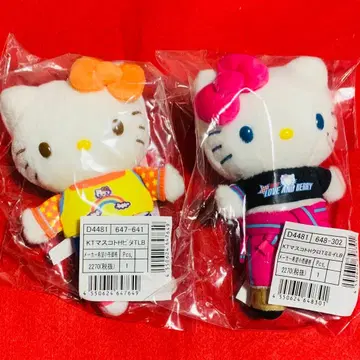 산리오 오샤레마녀 러브베리 헬로키티 마스코트