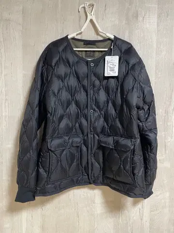 새상품급! 새상품 시착만 한 상품! TAION 블랙 퀼팅 자켓 M 사이즈