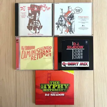 DJ SHADOW 5장 세트 Mo Wax